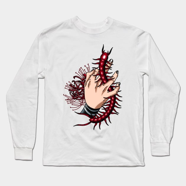 Kaneki Long Sleeve T-Shirt by b_of_the_dead